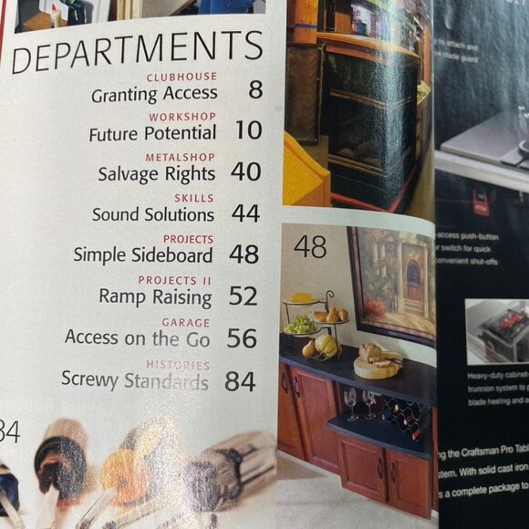 Handyman Woodworking Magazine Vol 15 Issue 84 No 5 Sept Oct  2007 u Accessible H - Picture 6 of 9